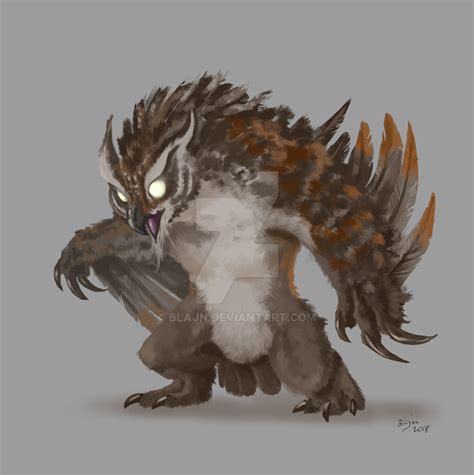 Owlbear by Blajn on DeviantArt