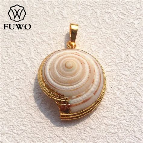 FUWO Colgante De Oro De 24K Con Forma De Trompeta Colgante Con Forma