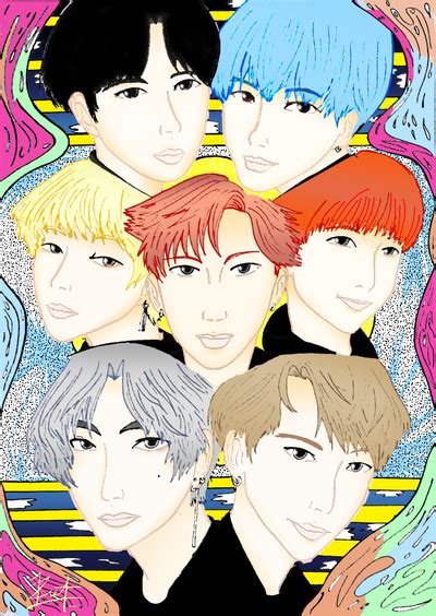 BTS Dna Fanart by IzukaH on DeviantArt