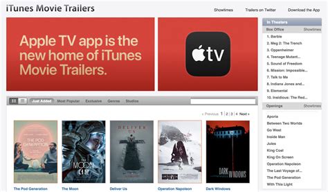 RIP, iTunes Movies Trailers — 512 Pixels