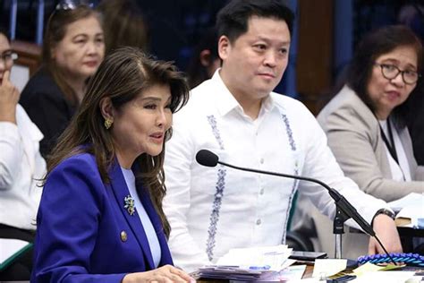 Sen Imee Marcos Defends DSWD Budget At Senate Plenary Deliberations