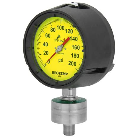 All Welded Process Seal Gauge Ms Reotemp Instruments