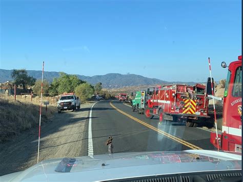 Brush Fire Temporarily Shuts Down SR-371 In Aguanga | Temecula, CA Patch