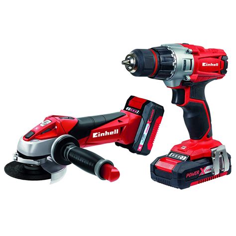 Einhell Te Tk 18 Li Kit Taladro Te Cd 18 2 Li Amoladora Te Ag 18 Li