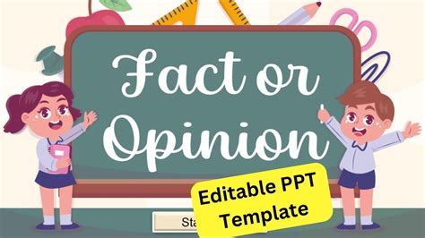 Fact Or Opinion Powerpoint Worksheets Library