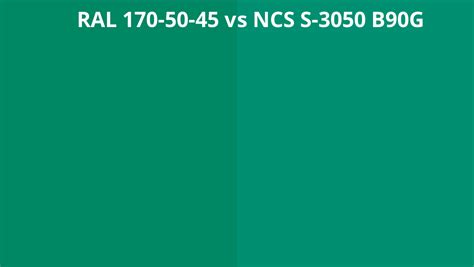 Ral 170 50 45 Vs Ncs S 3050 B90g Ral Colour Chart Uk