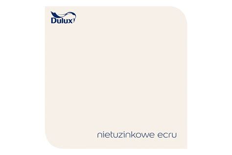 Farba Lateksowa EasyCare Plamoodporna Nietuzinkowe Ecru 2 5 L Dulux