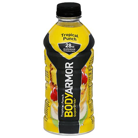 Bodyarmor Super Drink Tropical Punch 28 Fl Oz Buehler S