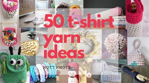 T Shirt Yarn Ideas For Crochet Projects Youtube