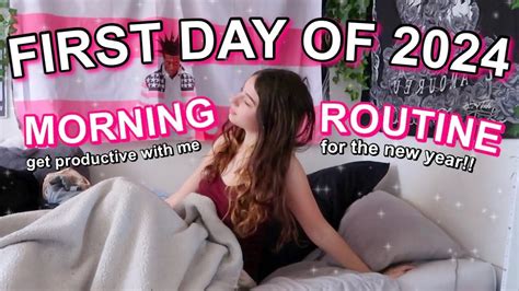 My First Day Of 2024 Morning Routine Youtube