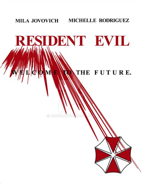 Resident Evil Movie Poster By Jmc24 On Deviantart