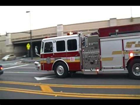 Orange County Fire Rescue Engine Spare Responding Youtube