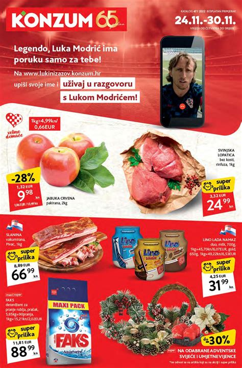 Konzum Katalog Od 24 30 11 2022 By Catalog Hr Issuu