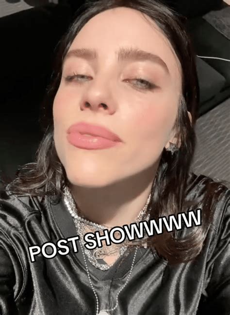 Billie Eilish Revealed Her Tour Proof Eyeliner Technique