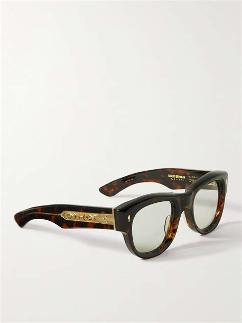 Tortoiseshell Umit Benan Caan D Frame Tortoiseshell Acetate Sunglasses Jacques Marie Mage