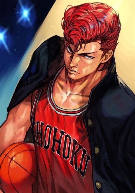 Sakuragi Hanamichi from Slam Dunk | Anime / Manga | Slam dunk anime ...