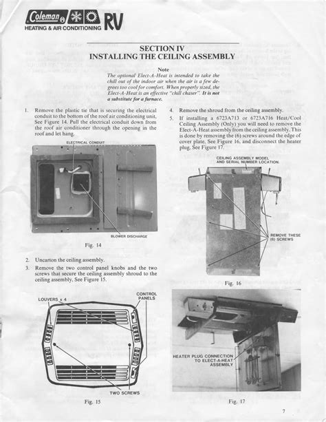 Coleman Mach Rv Ac Manuals