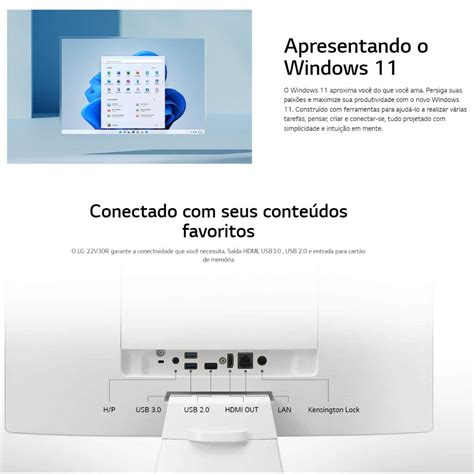 Computador All In One Lg Tela Ips De Full Hd Processador Intel