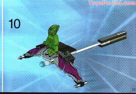 Lego 1374 Green Goblin Instructions And Parts List