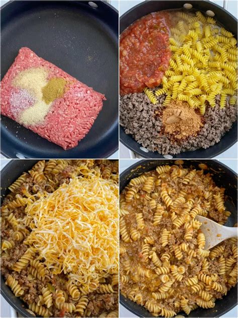 Easy Beef Taco Pasta Skillet Artofit