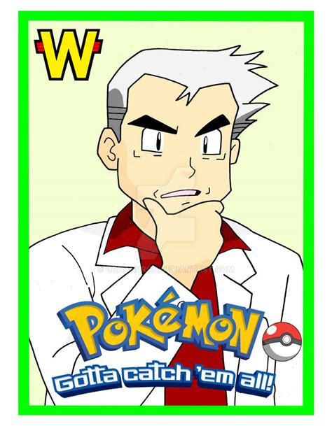 Professor Oak From Pokemon by donandron on DeviantArt