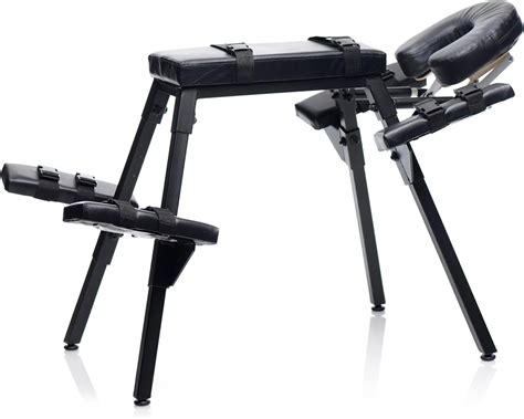 Master Series Obedience Extreme Sex Bench With Restraint Straps