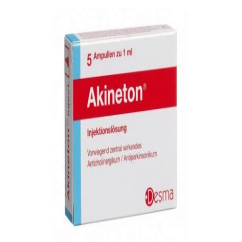 Купить Акинетон AKINETON 5X1 ml в Москве | Цена Акинетон AKINETON 5X1 ml