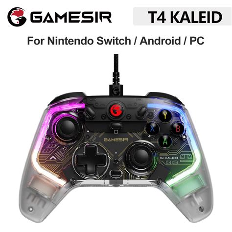 GameSir T4 Kaleid T4K Gaming Controller Wired Gamepad With Hall Effect