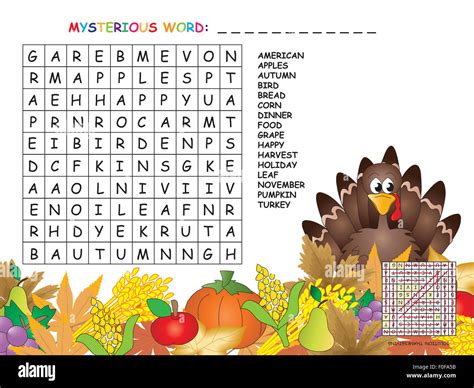 Game For Children Find All Words Horizontal Vertical And Diagonal