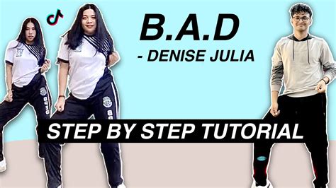 B A D Denise Julia Step By Step Tutorial Beginner Friendly Youtube