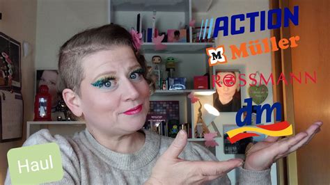 Action Müller Rossmann DM Haul YouTube