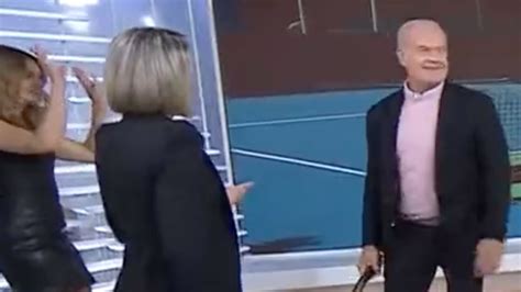 Today Show Guest Forced To Duck And Cover As Fast Ball Flies Directly