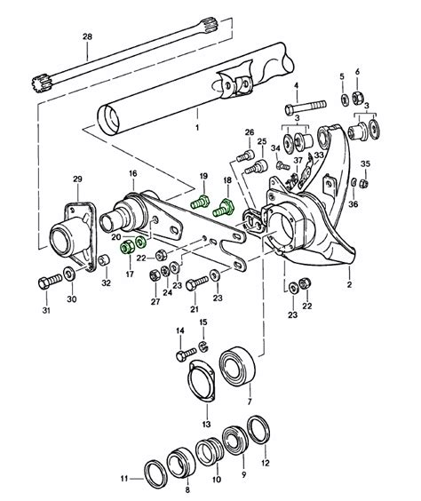 Porsche 91133330300 Bolts Set For Swords Rear Axle For Porsche 911 924s 944 968 911333303002