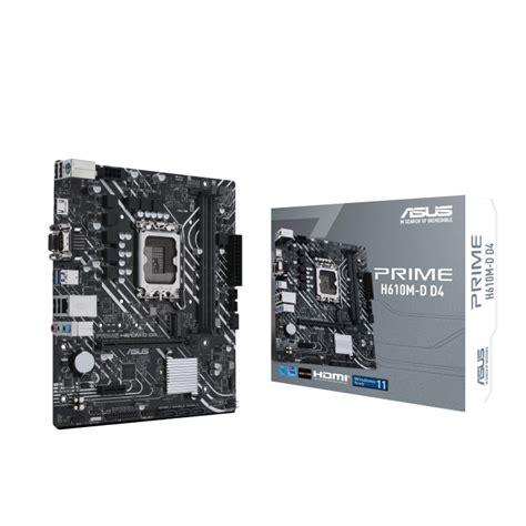 Prime H610m D D4｜主板｜asus 中国