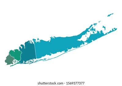 Long Island Map Svg