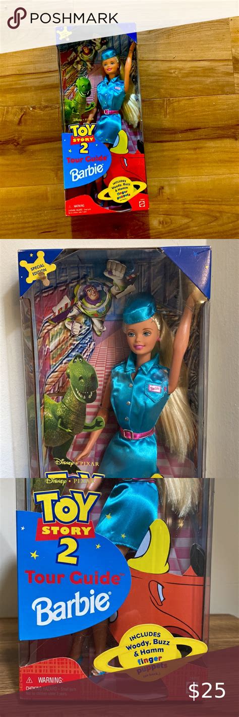 Toy Story 2 Tour Guide Barbie Doll 1999 Nrfb In 2022 Toy Story Barbie