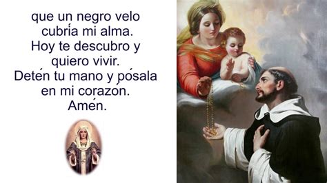 Novena A La Virgen Del Rosario D A Muera Toda Impureza Y Que Habite