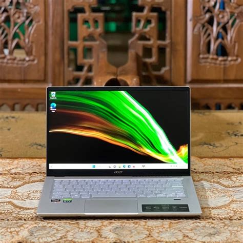 Jual ACER SWIFT SFX 14 41G AMD Ryzen 7 5700U Nvidia RTX 3050Ti 16GB