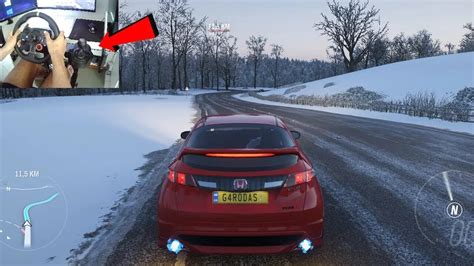 Honda Civic Type R Forza Horizon Gameplay Logitech G