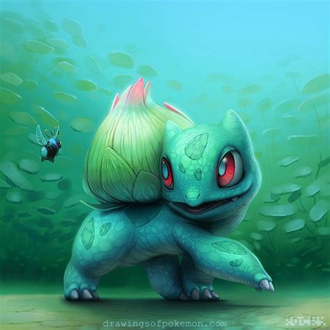 Download Bulbasaur Pokémon Video Game Pokemon Digital Art Cartoon Art