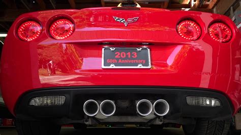 Borla Touring Exhaust Corvette C6 Youtube