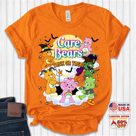 Care Bear Halloween Shirt Bear Group Halloween Shirt Group Etsy