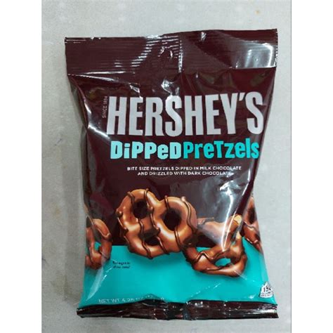 Hersheys Chocolate Chip Cookies 144g Dipped Pretzels 120g Lotte Chic