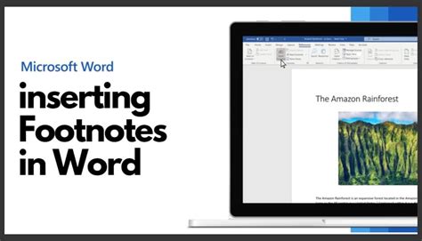 How To Create A Footnote In Word