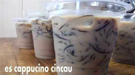 Ide Jualan Es Cappucino Cincau Untungnya 2x Lipat YouTube