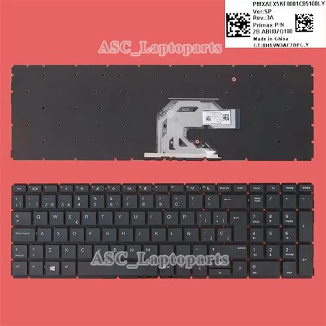 New Sp Spanish Teclado Keyboard For Hp Probook 450 G6 455 G6 450r G6