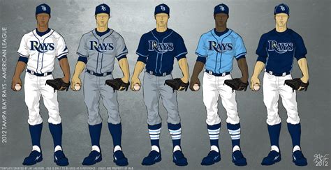 Tampa Bay Rays 2012 Uniforms by JayJaxon on DeviantArt