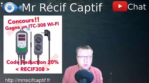 Live Tirage Concours InkBird Mr Recif Captif 292 YouTube