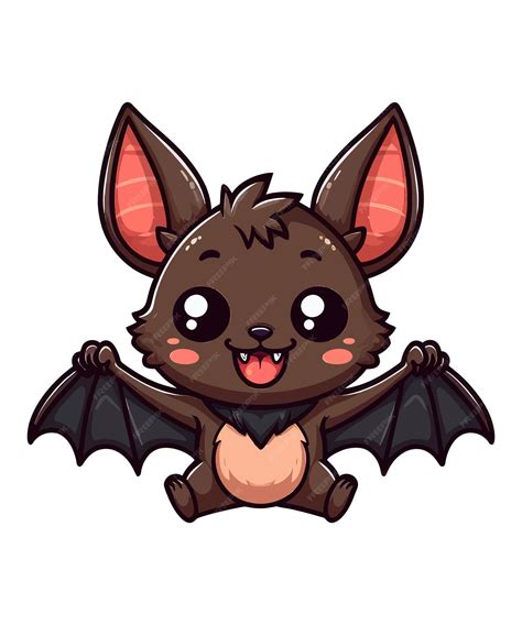 premium vector bat vectorclip art illustration