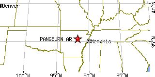 Pangburn, Arkansas (AR) ~ population data, races, housing & economy